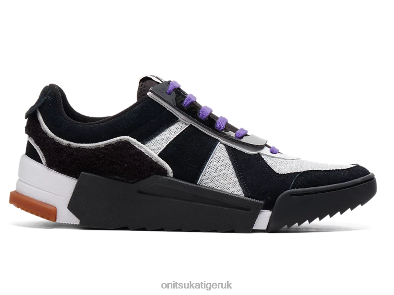 Unisex D-TRAINER SLIP-ON XTBPR205 Shoes Onitsuka Tiger Black/Glacier Grey