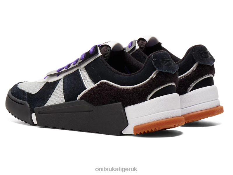 Unisex D-TRAINER SLIP-ON XTBPR205 Shoes Onitsuka Tiger Black/Glacier Grey