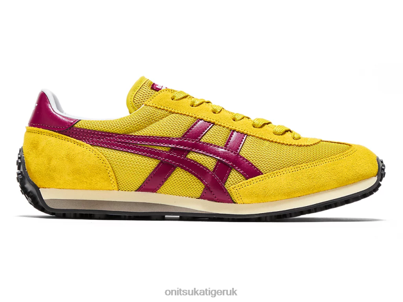 Unisex EDR 78 XTBPR52 Shoes Onitsuka Tiger Mustard/Dried Berry