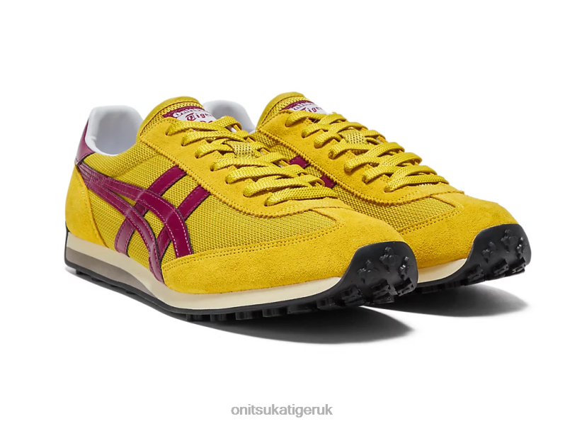 Unisex EDR 78 XTBPR52 Shoes Onitsuka Tiger Mustard/Dried Berry