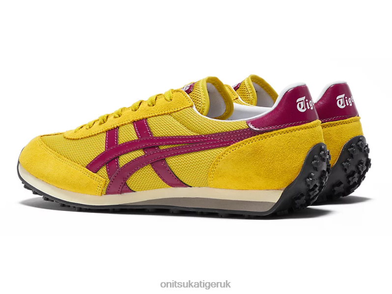 Unisex EDR 78 XTBPR52 Shoes Onitsuka Tiger Mustard/Dried Berry