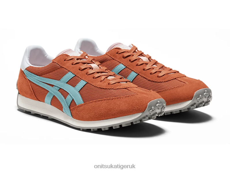 Unisex EDR 78 XTBPR81 Shoes Onitsuka Tiger Piquant Orange/Dusty Turquoise