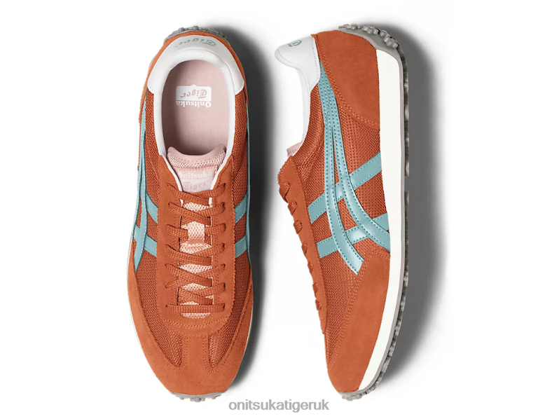 Unisex EDR 78 XTBPR81 Shoes Onitsuka Tiger Piquant Orange/Dusty Turquoise