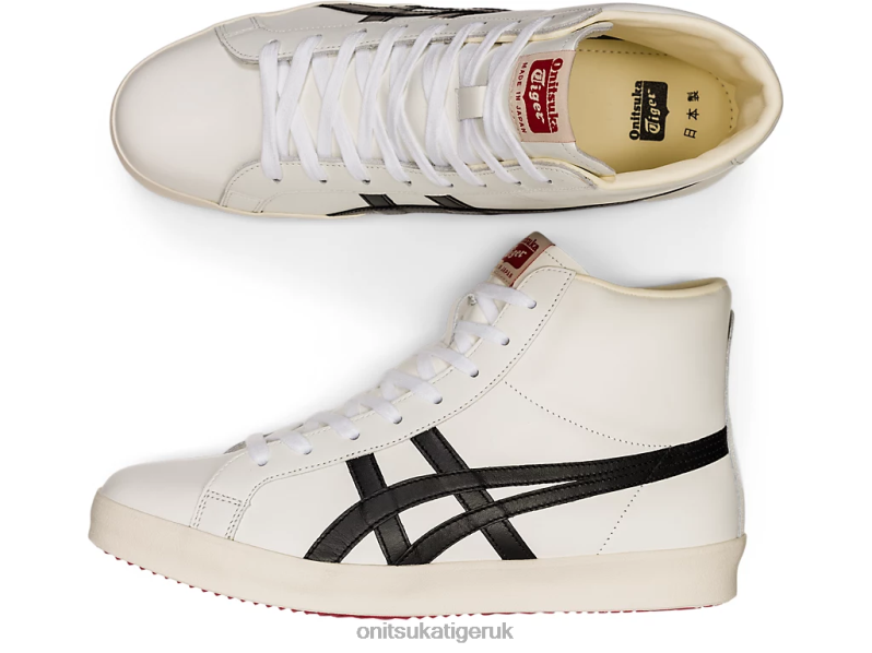 Unisex FABRE HI NM XTBPR293 Shoes Onitsuka Tiger White/Black