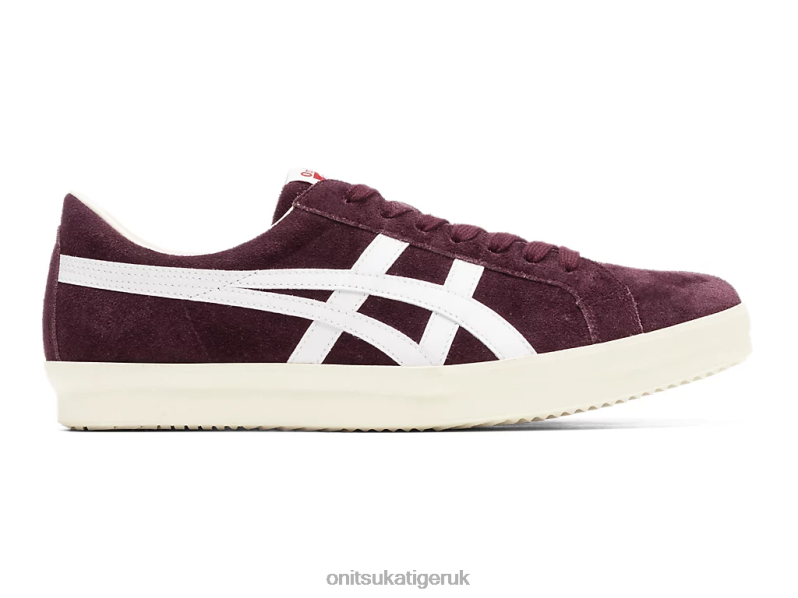 Unisex FABRE NM XTBPR142 Shoes Onitsuka Tiger Deep Mars/White
