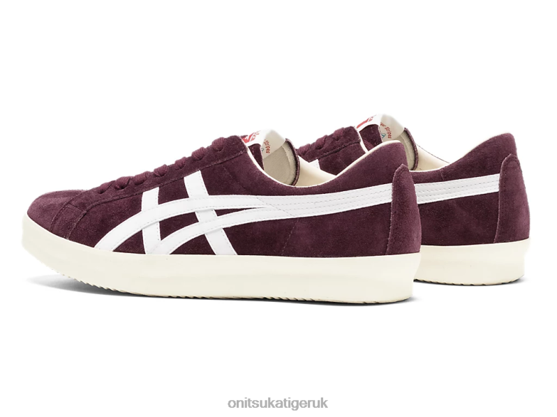 Unisex FABRE NM XTBPR142 Shoes Onitsuka Tiger Deep Mars/White