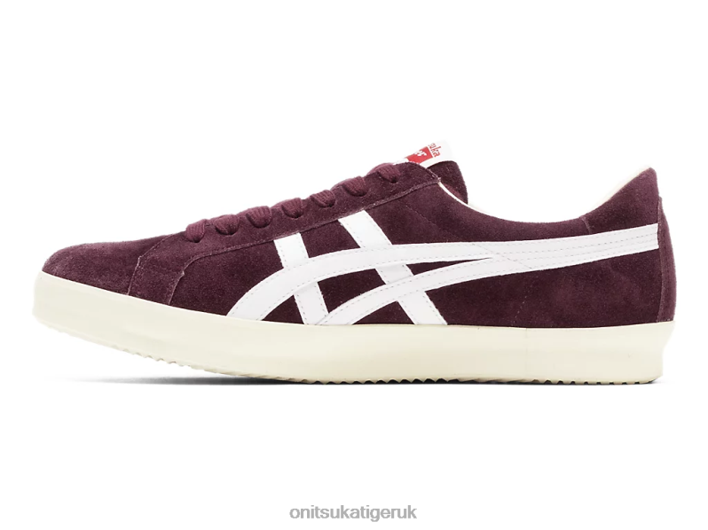 Unisex FABRE NM XTBPR142 Shoes Onitsuka Tiger Deep Mars/White