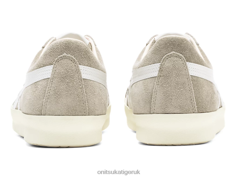 Unisex FABRE NM XTBPR143 Shoes Onitsuka Tiger Pale Beige/White