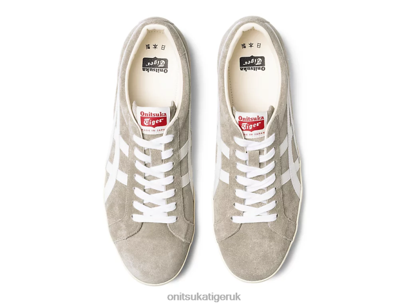 Unisex FABRE NM XTBPR143 Shoes Onitsuka Tiger Pale Beige/White