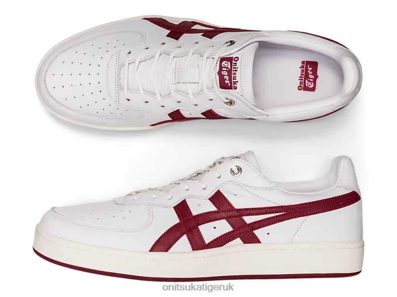 Unisex GSM SD XTBPR286 Shoes Onitsuka Tiger White/Beet Juice