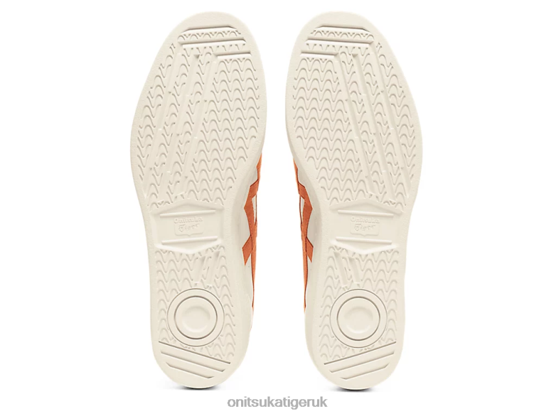 Unisex GSM XTBPR51 Shoes Onitsuka Tiger Cream/Rust Orange