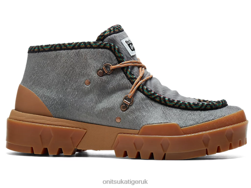 Unisex HMR PEAK FUR BOOT XTBPR167 Shoes Onitsuka Tiger Steeple Grey/Chestnut