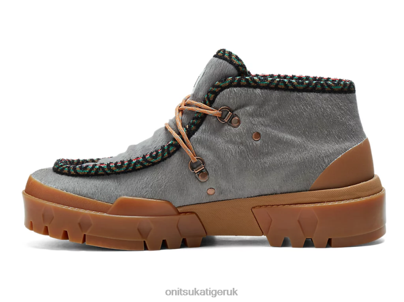 Unisex HMR PEAK FUR BOOT XTBPR167 Shoes Onitsuka Tiger Steeple Grey/Chestnut