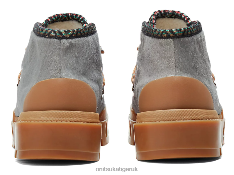 Unisex HMR PEAK FUR BOOT XTBPR167 Shoes Onitsuka Tiger Steeple Grey/Chestnut
