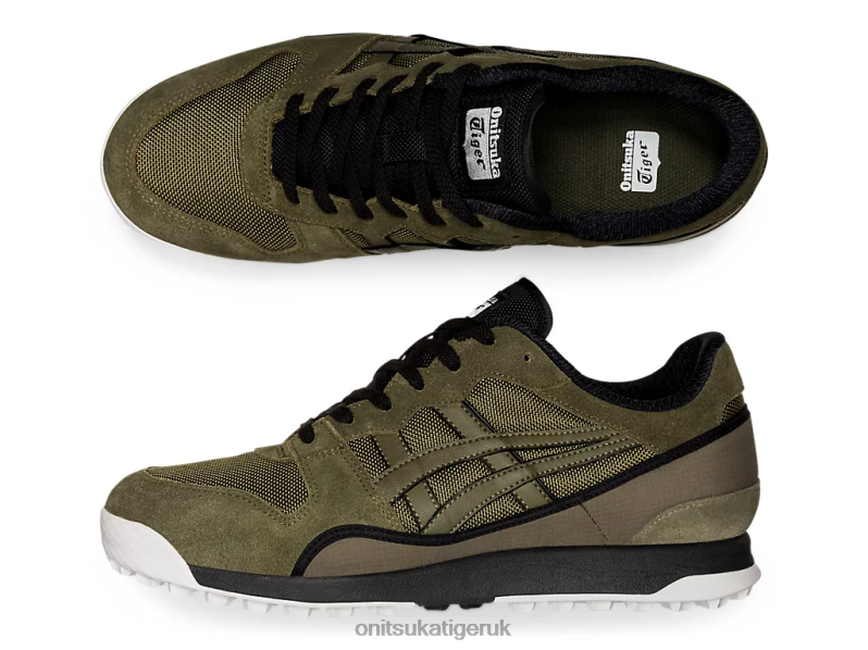 Unisex HORIZONIA XTBPR291 Shoes Onitsuka Tiger Bronze Green/Mantle Green