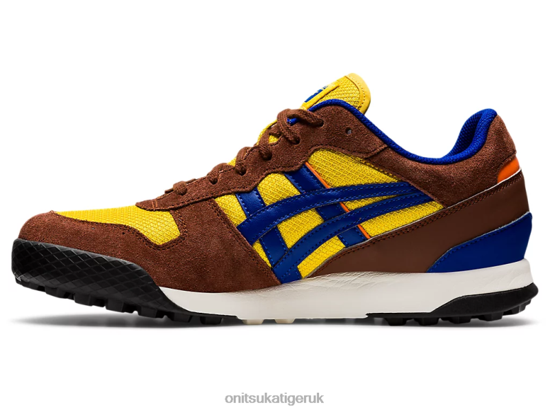 Unisex HORIZONIA XTBPR42 Shoes Onitsuka Tiger Chrome Yellow/Prussian Blue