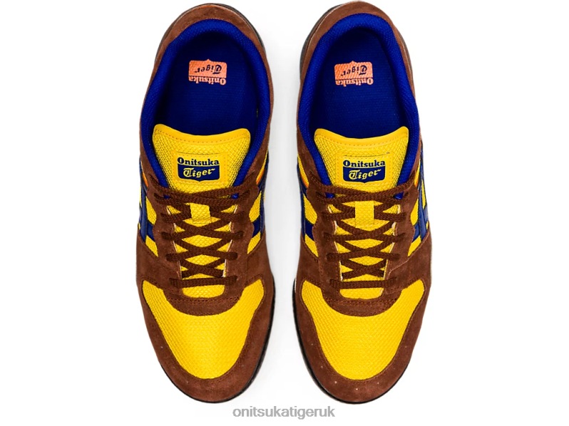 Unisex HORIZONIA XTBPR42 Shoes Onitsuka Tiger Chrome Yellow/Prussian Blue