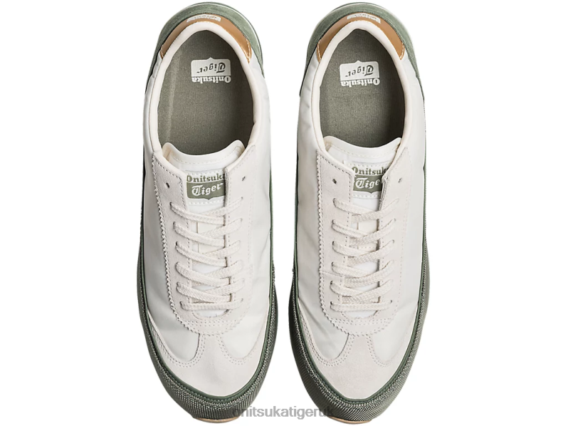 Unisex HSINTI XTBPR345 Shoes Onitsuka Tiger Cream/Lichen Green