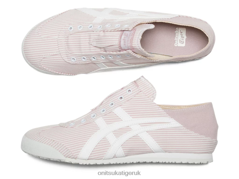 Unisex MEXICO 66 PARATY XTBPR111 Shoes Onitsuka Tiger Watershed Rose/White