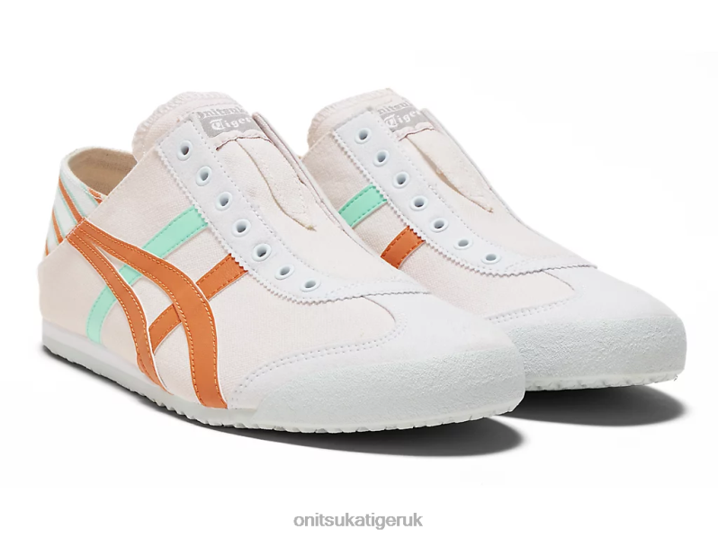 Unisex MEXICO 66 PARATY XTBPR25 Shoes Onitsuka Tiger White/Rust Orange