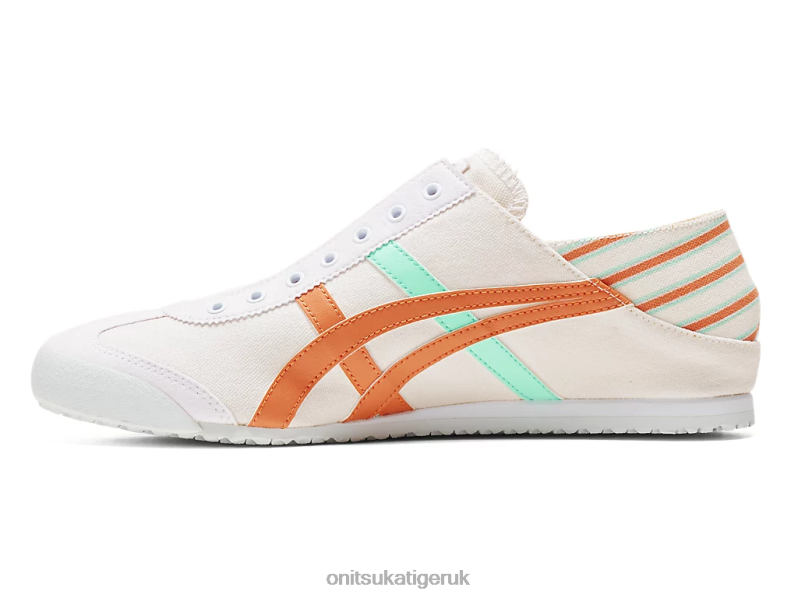 Unisex MEXICO 66 PARATY XTBPR25 Shoes Onitsuka Tiger White/Rust Orange