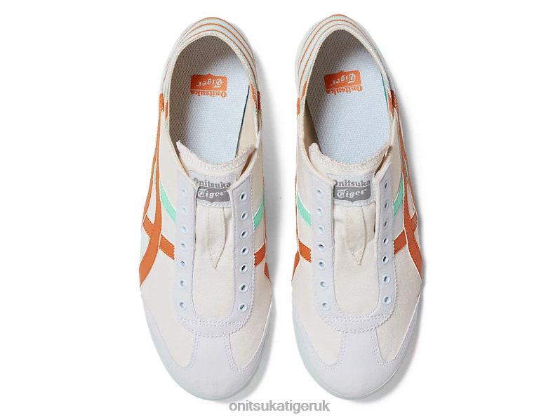 Unisex MEXICO 66 PARATY XTBPR25 Shoes Onitsuka Tiger White/Rust Orange
