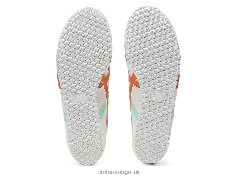 Unisex MEXICO 66 PARATY XTBPR25 Shoes Onitsuka Tiger White/Rust Orange