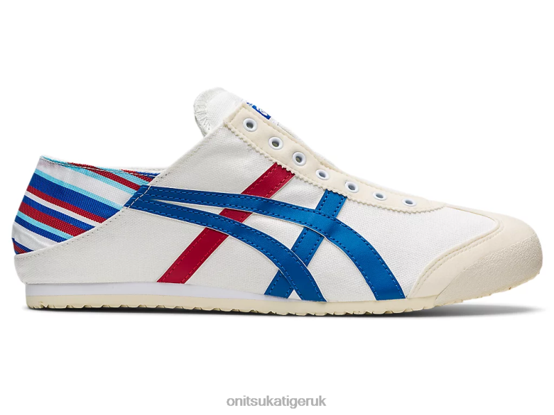 Unisex MEXICO 66 PARATY XTBPR341 Shoes Onitsuka Tiger White/Classic Blue