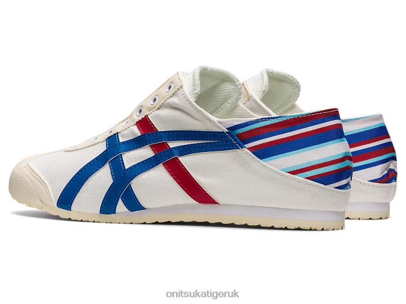 Unisex MEXICO 66 PARATY XTBPR341 Shoes Onitsuka Tiger White/Classic Blue