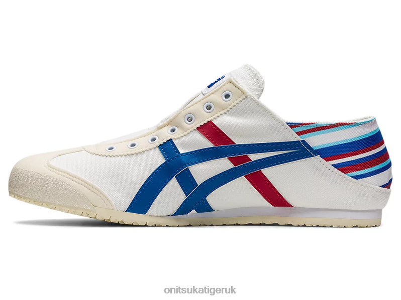 Unisex MEXICO 66 PARATY XTBPR341 Shoes Onitsuka Tiger White/Classic Blue