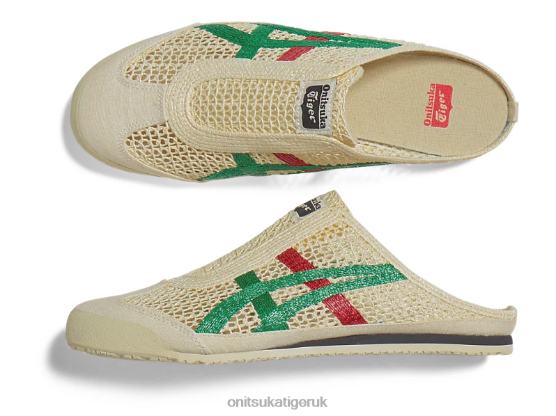 Unisex MEXICO 66 SABOT XTBPR34 Shoes Onitsuka Tiger Cream/Kale