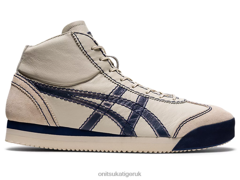 Unisex MEXICO 66 SD PF MR XTBPR288 Shoes Onitsuka Tiger Birch/Peacoat