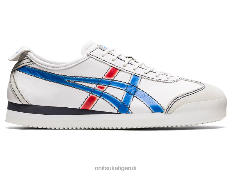 Unisex MEXICO 66 SD PF XTBPR274 Shoes Onitsuka Tiger White/Directoire Blue