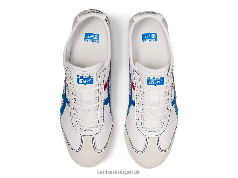 Unisex MEXICO 66 SD PF XTBPR274 Shoes Onitsuka Tiger White/Directoire Blue