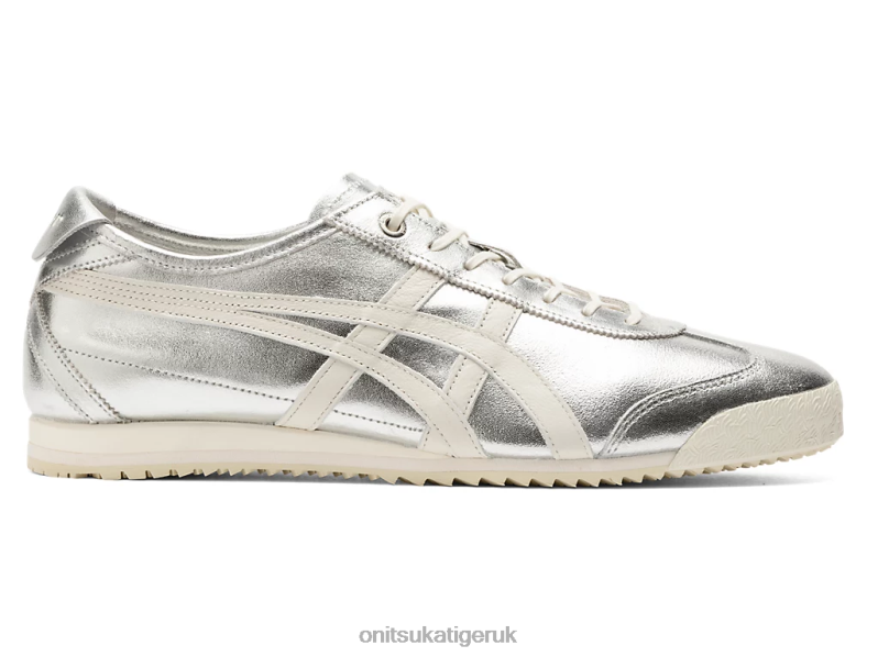 Unisex MEXICO 66 SD XTBPR108 Shoes Onitsuka Tiger Pure Silver/Cream