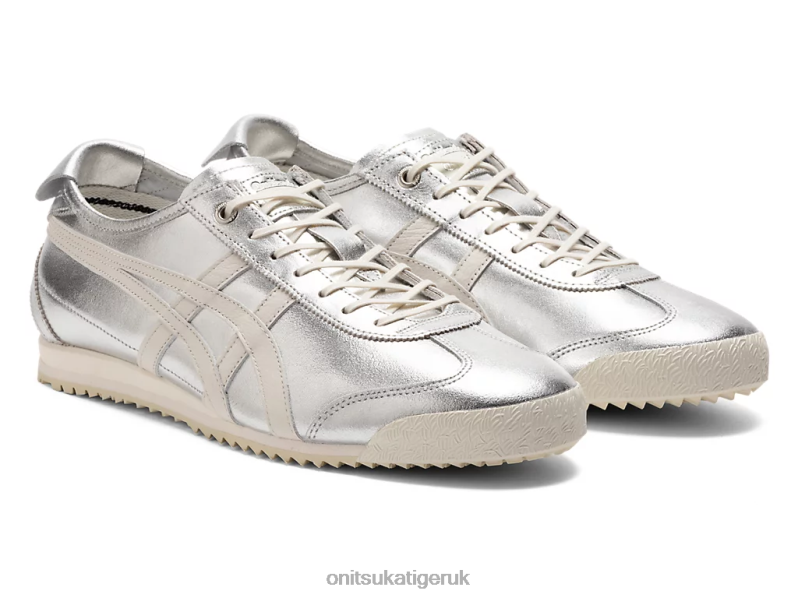 Unisex MEXICO 66 SD XTBPR108 Shoes Onitsuka Tiger Pure Silver/Cream
