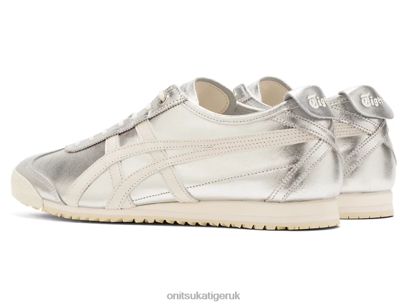 Unisex MEXICO 66 SD XTBPR108 Shoes Onitsuka Tiger Pure Silver/Cream