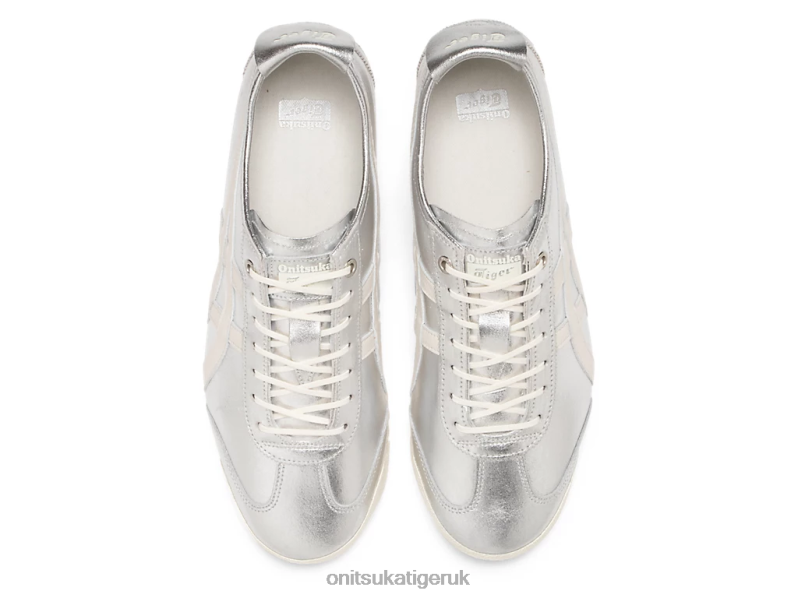 Unisex MEXICO 66 SD XTBPR108 Shoes Onitsuka Tiger Pure Silver/Cream