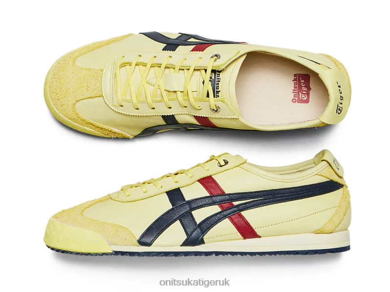 Unisex MEXICO 66 SD XTBPR116 Shoes Onitsuka Tiger Huddle Yellow/Peacoat