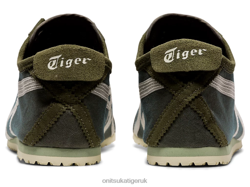 Unisex MEXICO 66 SLIP-ON XTBPR180 Shoes Onitsuka Tiger Mantle Green/Birch