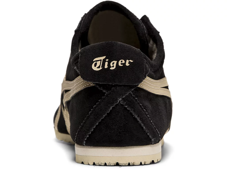 Unisex MEXICO 66 SLIP-ON XTBPR348 Shoes Onitsuka Tiger Black/Wood Crepe