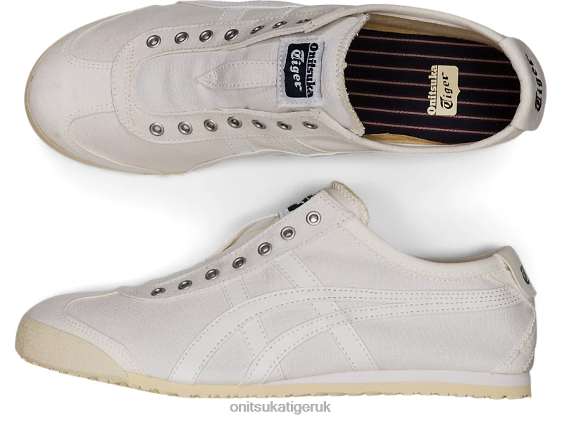 Unisex MEXICO 66 SLIP-ON XTBPR359 Shoes Onitsuka Tiger White