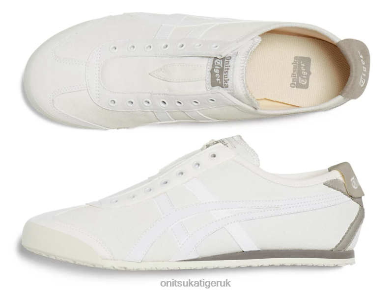 Unisex MEXICO 66 SLIP-ON XTBPR35 Shoes Onitsuka Tiger White