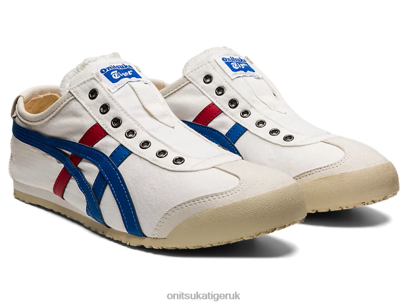 Unisex MEXICO 66 SLIP-ON XTBPR361 Shoes Onitsuka Tiger White/Tricolor