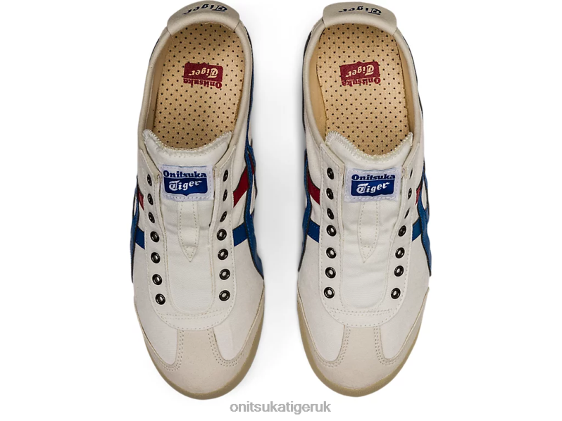 Unisex MEXICO 66 SLIP-ON XTBPR361 Shoes Onitsuka Tiger White/Tricolor