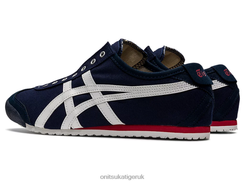 Unisex MEXICO 66 SLIP-ON XTBPR362 Shoes Onitsuka Tiger Navy/Off White