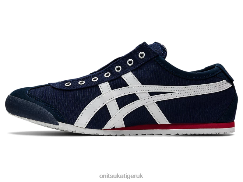Unisex MEXICO 66 SLIP-ON XTBPR362 Shoes Onitsuka Tiger Navy/Off White