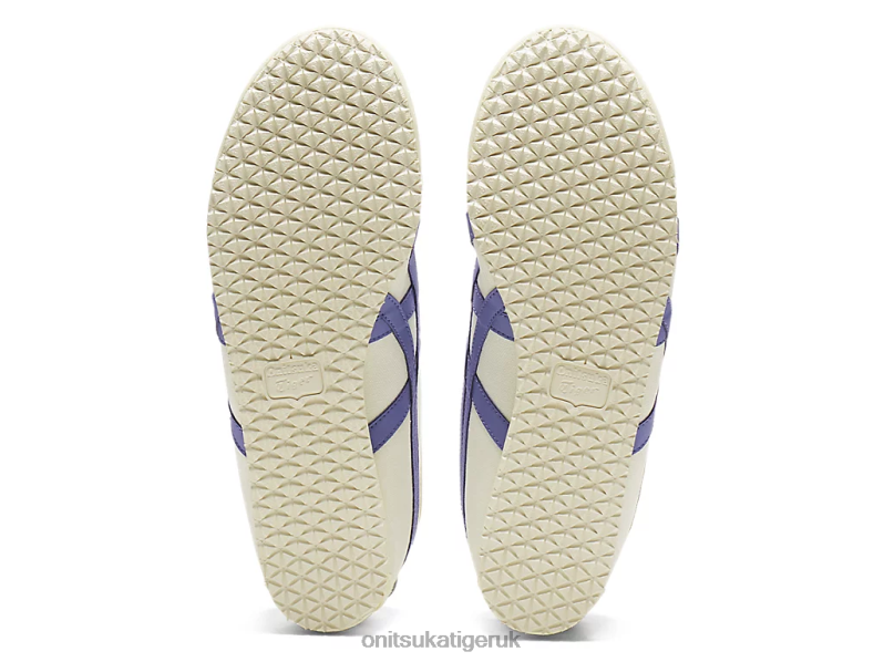 Unisex MEXICO 66 SLIP-ON XTBPR44 Shoes Onitsuka Tiger Cream/Ultramarine Blue