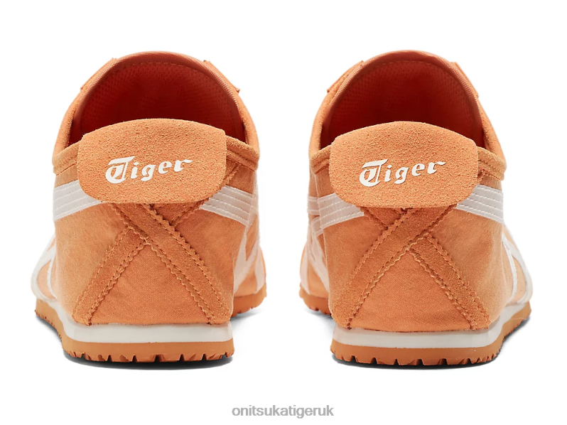 Unisex MEXICO 66 SLIP-ON XTBPR8 Shoes Onitsuka Tiger Rust Orange/Cream