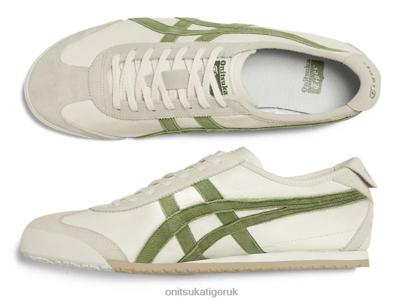 Unisex MEXICO 66 VIN XTBPR26 Shoes Onitsuka Tiger Birch/Green